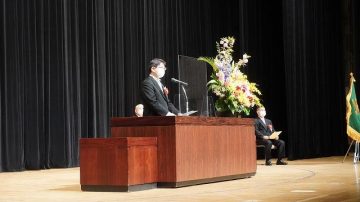 【学長メッセージ】令和3年度入学式　学長式辞