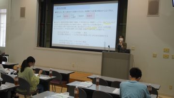 【国際経営学部】中田講師が高校生に模擬授業を実施