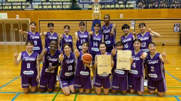 共栄大学女子バスケットボール部が第90回皇后杯の埼玉県代表チームに決定