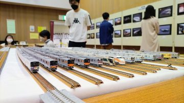 鉄道模型と鉄道写真展をキッズフェスタうちまき2023に出展